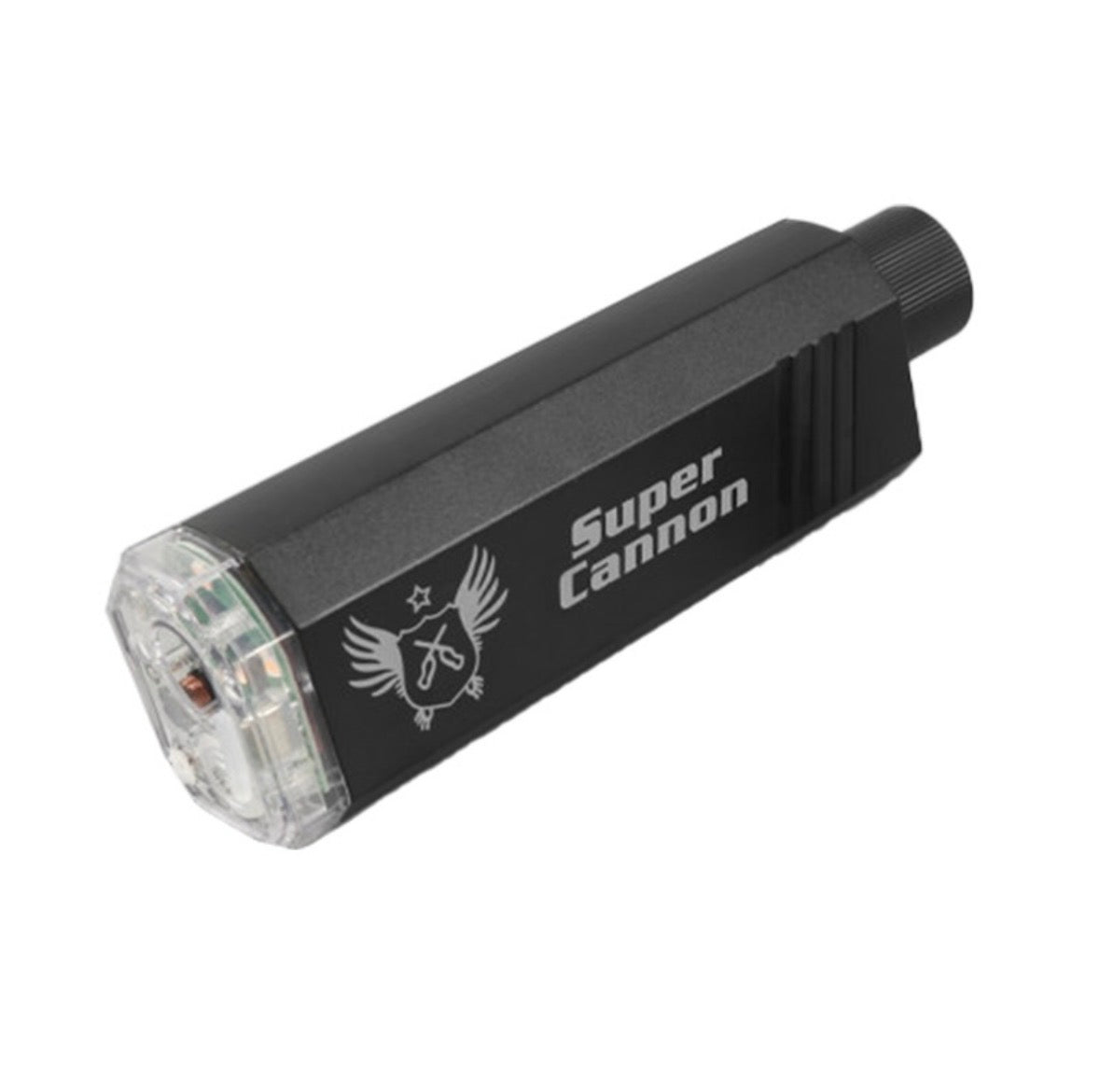 Leuchtspur Schalldämpfer mit LED & Flammeneffekt